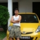 with my car